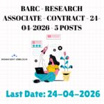 BARC Research Associate Recruitment 2026