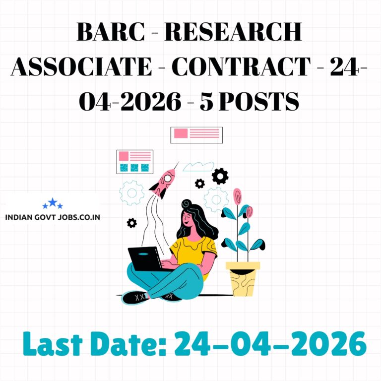 BARC Research Associate Recruitment 2026