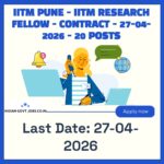 IITM Pune IITM Research Fellow (IITM RF) Recruitment 2026