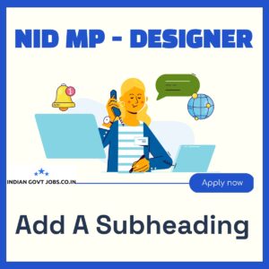 NID MP Designer / Faculty Recruitment 2026
