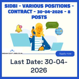 SIDBI Associate Manager - Finance and Accounting Recruitment 2026