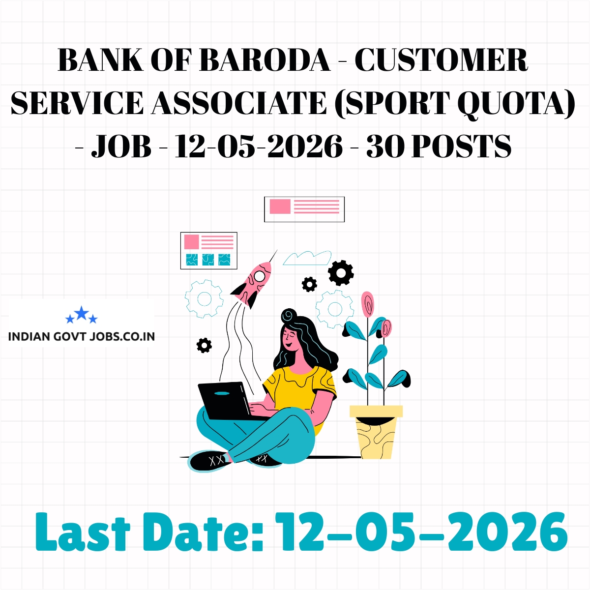 BOB Customer Service Associate (Sport Quota) Recruitment 2026