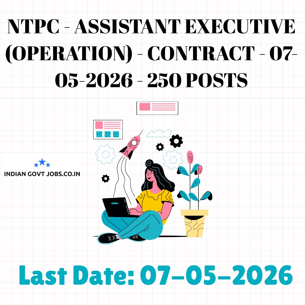 NTPC Assistant Executive (Operation) Recruitment 2026
