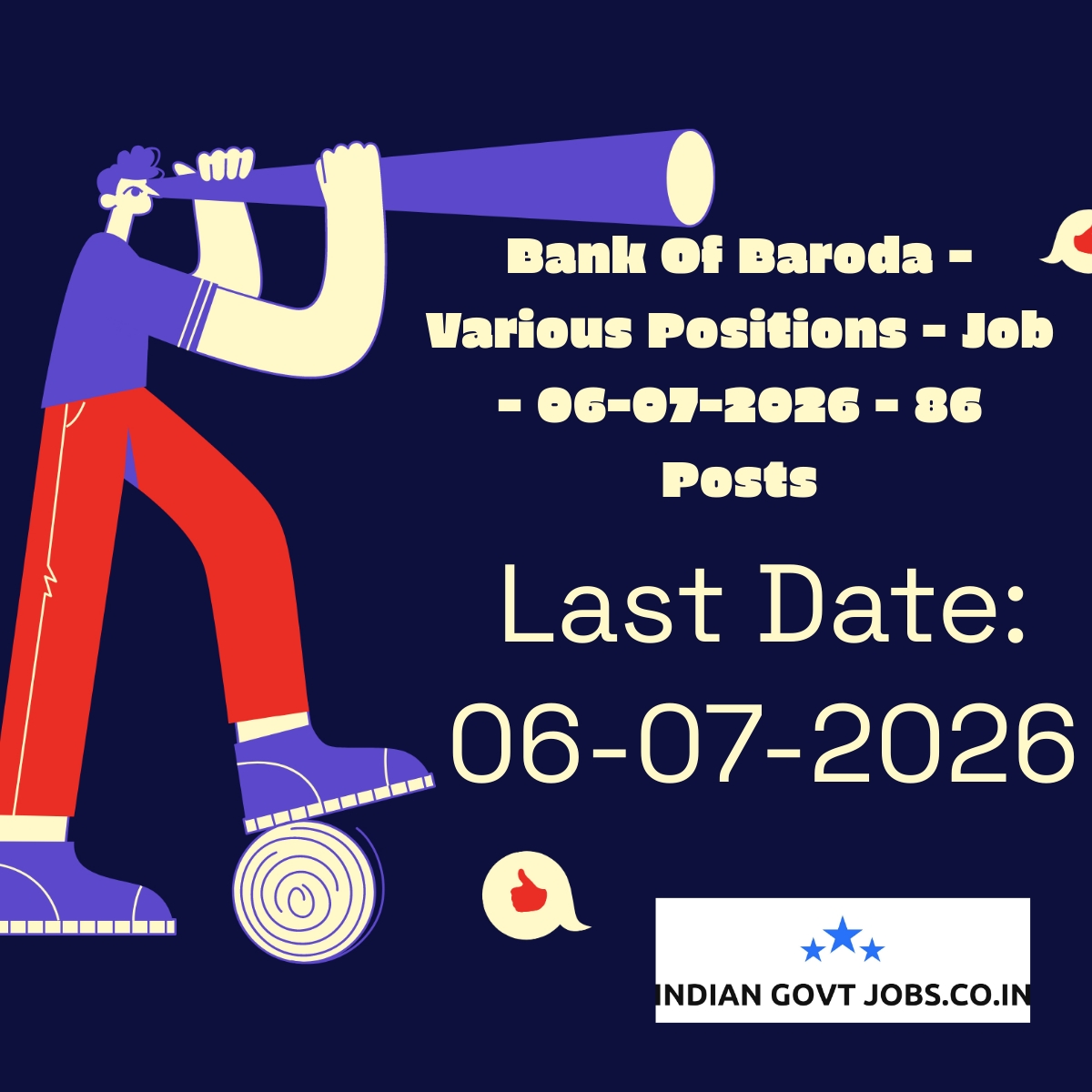 BOB Manager - Credit Analyst Recruitment 2026