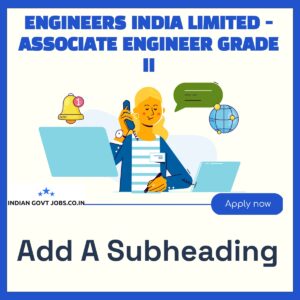 EIL Associate Engineer Grade II (Process) Recruitment 2026