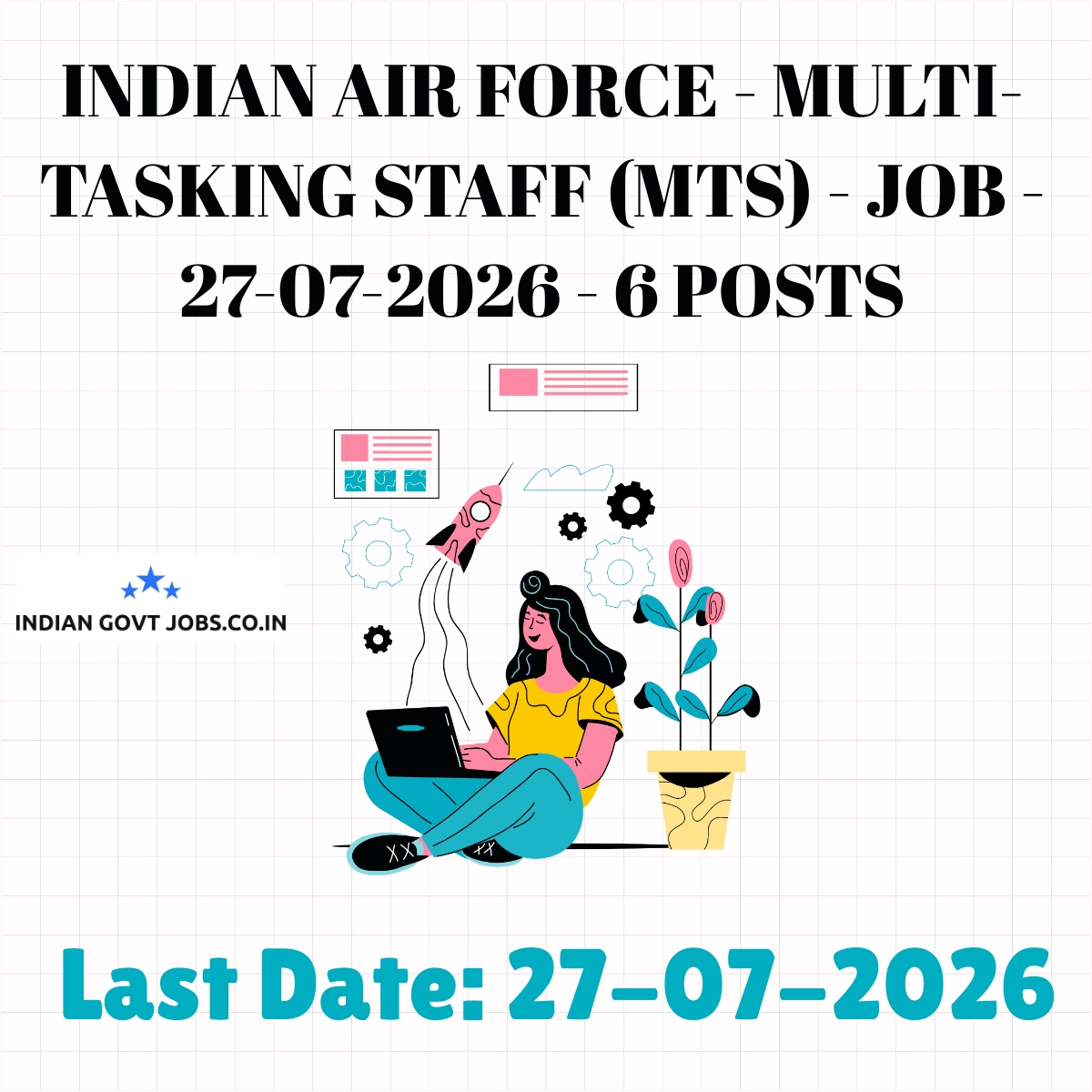 IAF Multi-Tasking Staff (MTS) Recruitment 2026
