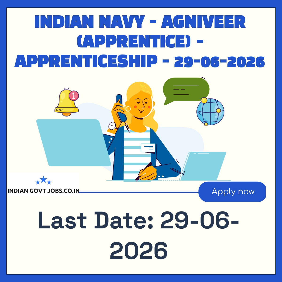 Indian Navy Agniveer (Apprentice) Recruitment 2026