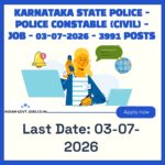 KSP Police Constable (Civil) Recruitment 2026