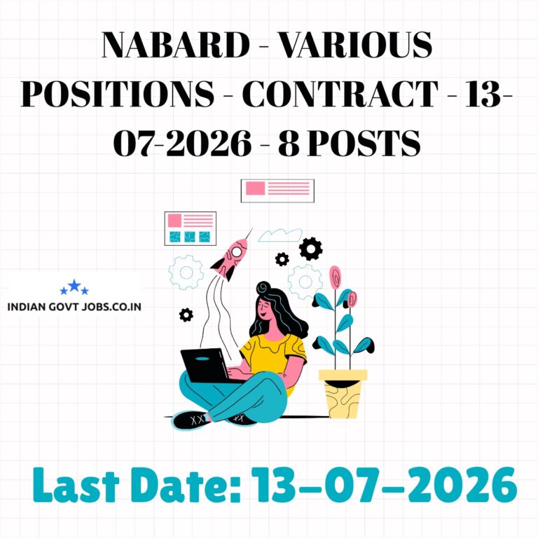 NABARD ETL Designer Recruitment 2026