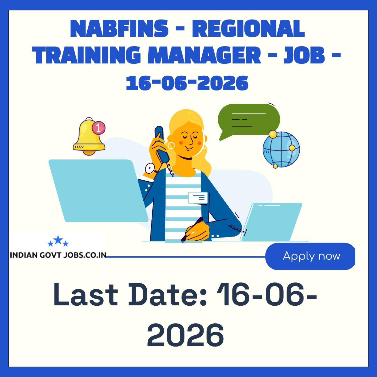 NABFINS Regional Training Manager Recruitment 2026
