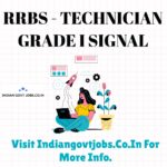 RRBs Technician Grade I Signal Recruitment 2026