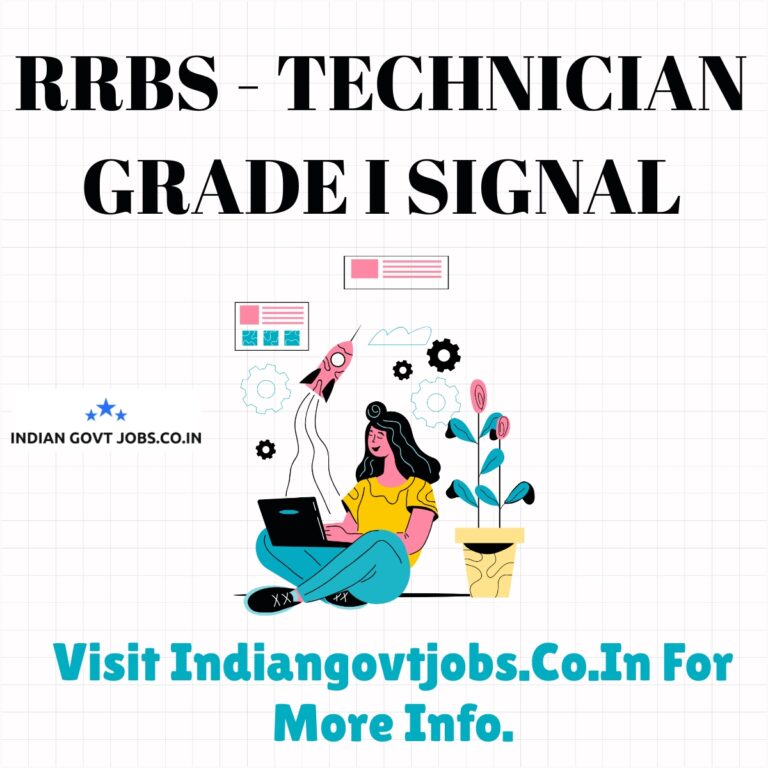 RRBs Technician Grade I Signal Recruitment 2026