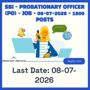 SBI Probationary Officer (PO) Recruitment 2026