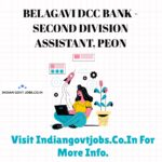 Belagavi DCC Bank Second Division Assistant Recruitment 2026