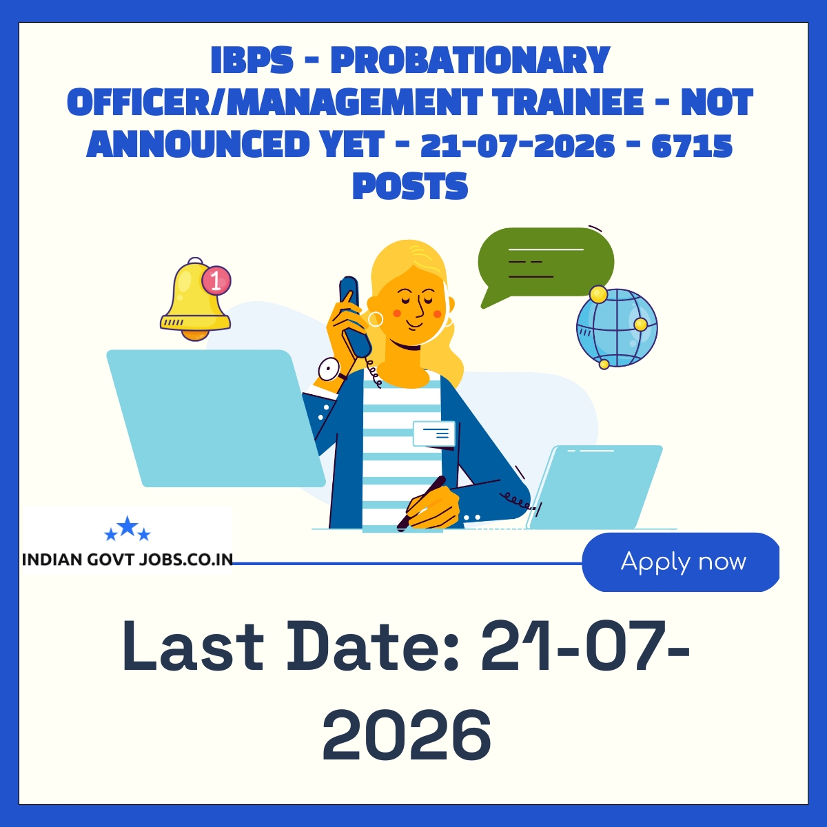 IBPS Probationary Officer Recruitment 2026
