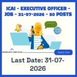 ICAI Executive Officer Recruitment 2026