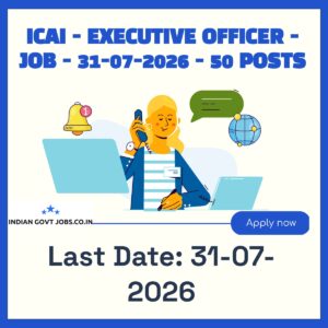 ICAI Executive Officer Recruitment 2026