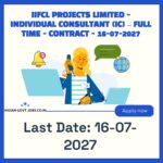 IPL Project & Contract Management Expert Recruitment 2027