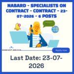 NABARD Application Architect Recruitment 2026