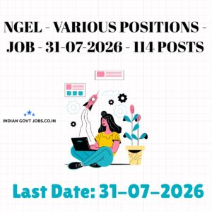 NGEL Assistant Engineer - RE (Asset Management/O&M) Recruitment 2026
