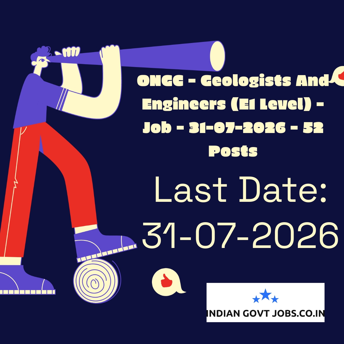 ONGC Geologists Recruitment 2026