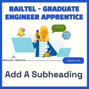 RailTel Graduate Engineer Apprentice Recruitment 2026
