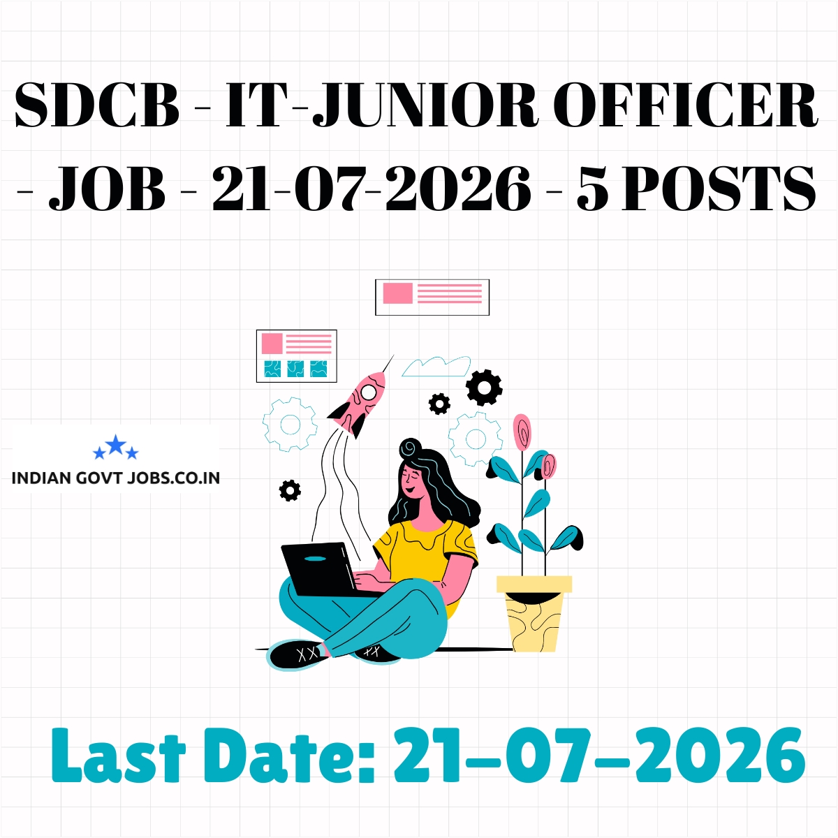 SDCB IT-Junior Officer Recruitment 2026