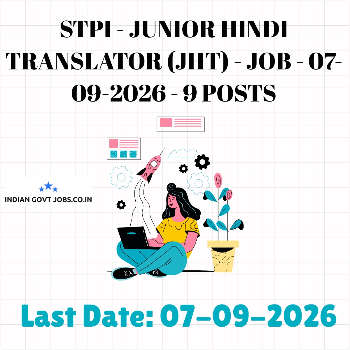 STPI Junior Hindi Translator (JHT) Recruitment 2026