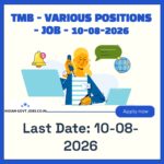 TMB Software Developer (Manager) Recruitment 2026
