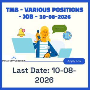 TMB Software Developer (Manager) Recruitment 2026