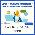 UPSC Agricultural Engineer Recruitment 2026