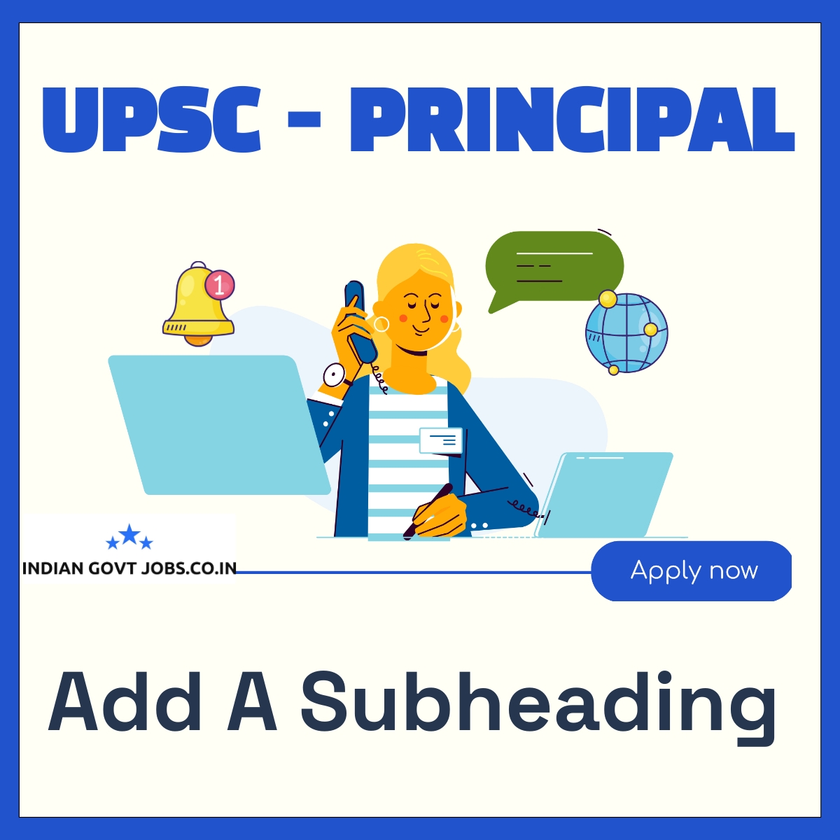 UPSC Principal Recruitment 2026