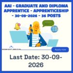 AAI Graduate Apprentice (Finance) Recruitment 2026
