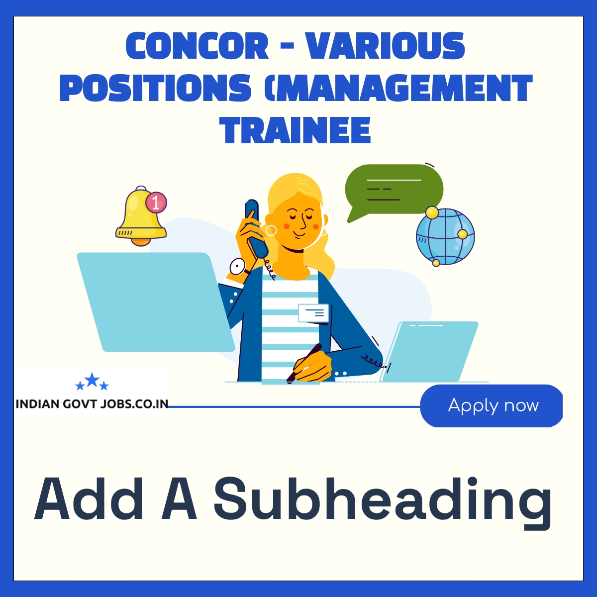 CONCOR Management Trainee Recruitment 2026
