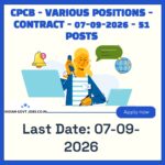 CPCB Scientist-D Recruitment 2026