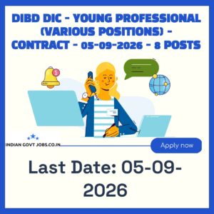DIBD DIC Young Professional: AI Engineer Recruitment 2026