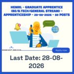 HEMRL Graduate Apprentice (BE/B.Tech/General Stream) Recruitment 2026