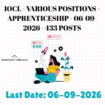 IOCL Technician Apprentice Recruitment 2026