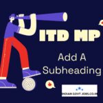ITD MP&CG Canteen Attendant Recruitment 2026