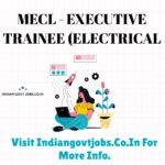 MECL Executive Trainee (Electrical) Recruitment 2026