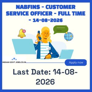 NABFINS Customer Service Officer Recruitment 2026