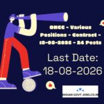 ONGC Medical Officer – Occupational Health (MO(OH)) Recruitment 2026
