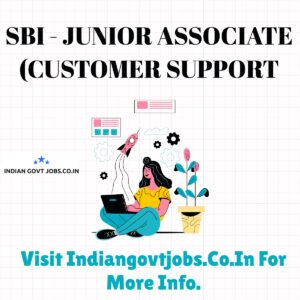 SBI Junior Associate (Customer Support & Sales) Recruitment 2026