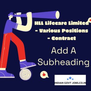 HLL Senior Operations Manager – Mental Health Recruitment 2026