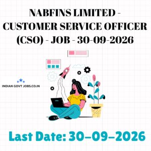 NABFINS Customer Service Officer (CSO) - Field Recruitment 2026
