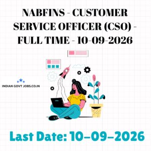 NABFINS Customer Service Officer (CSO) Recruitment 2026