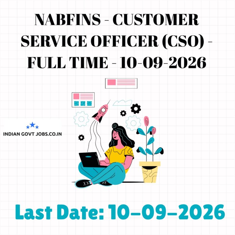 NABFINS Customer Service Officer (CSO) Recruitment 2026