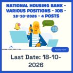NHB General Manager (Information Technology) Recruitment 2026