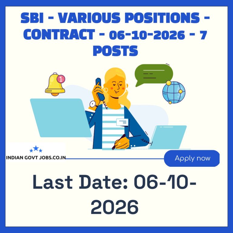 SBI Dean (SBIL) Recruitment 2026