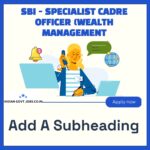 SBI Head Sales Recruitment 2026